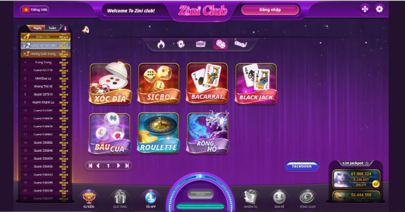 Phòng casino chuyên nghiệp