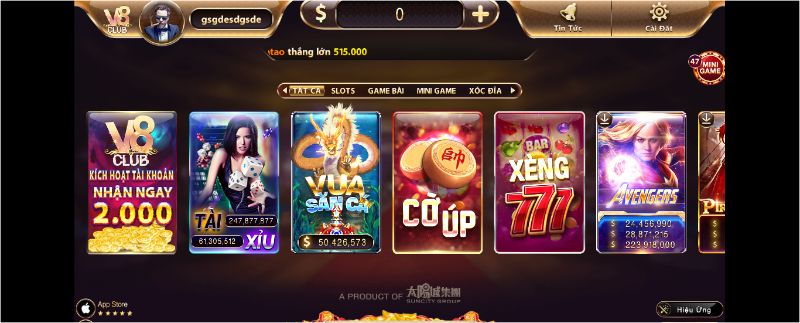 Các thao tác để vào game Tài Xỉu V8 Club rất đơn giản và dễ làm