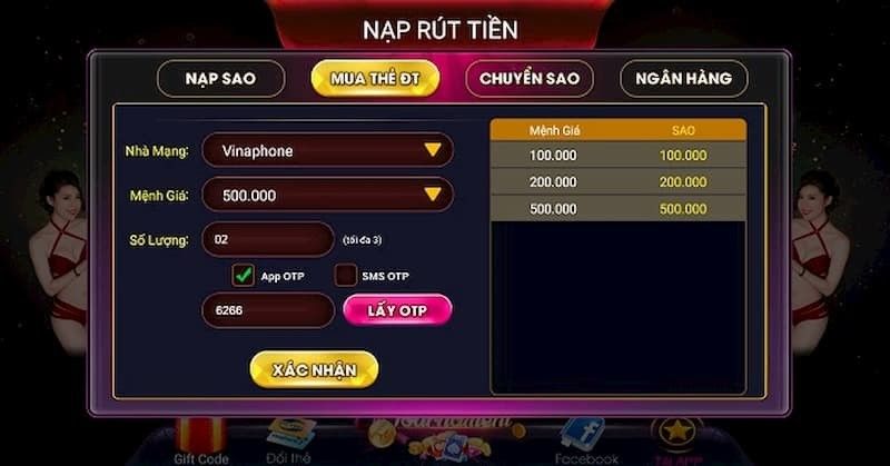 Nạp tiền để có thể bắt đầu khám phá kho game