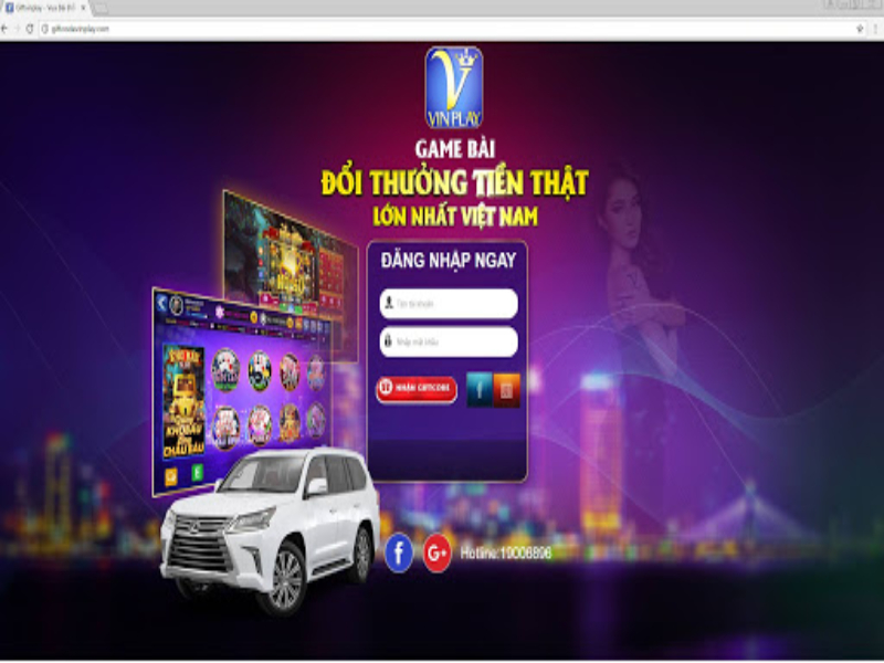 Vinplay với những phần quà cực kì hấp dẫn cho những người chơi tham gia 