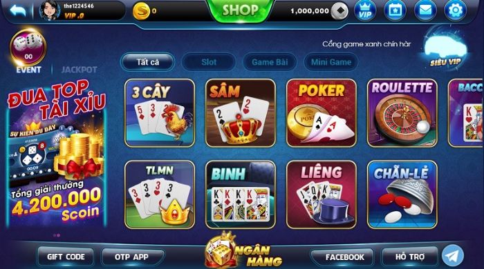 Kho game chuyên nghiệp với nhiều trò chơi hấp dẫn hàng đầu