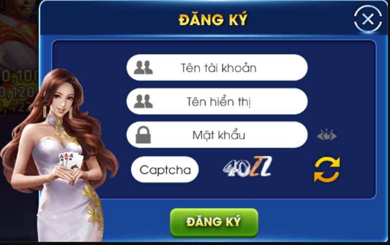 Đăng ký tài khoản game E168