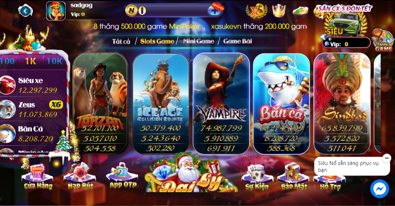 Game Slot nhập vai