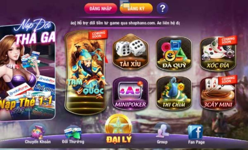 Thế giới game tại RunVip Club vô cùng đa dạng được đầu tư công phu