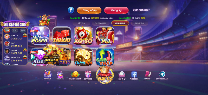 Mini game hấp dẫn